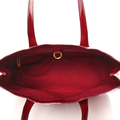 Louis Vuitton Vernis Wilshire PM Pomme D'Amour 4 of 13
