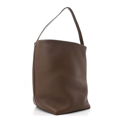 The Row Grained Calfskin Large N/S Park Tote French Grey 3 of 10