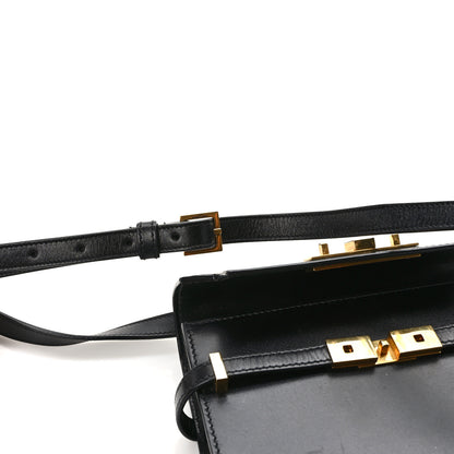 Saint Laurent Smooth Calfskin Mini Manhattan Shoulder Bag Black 12 of 13