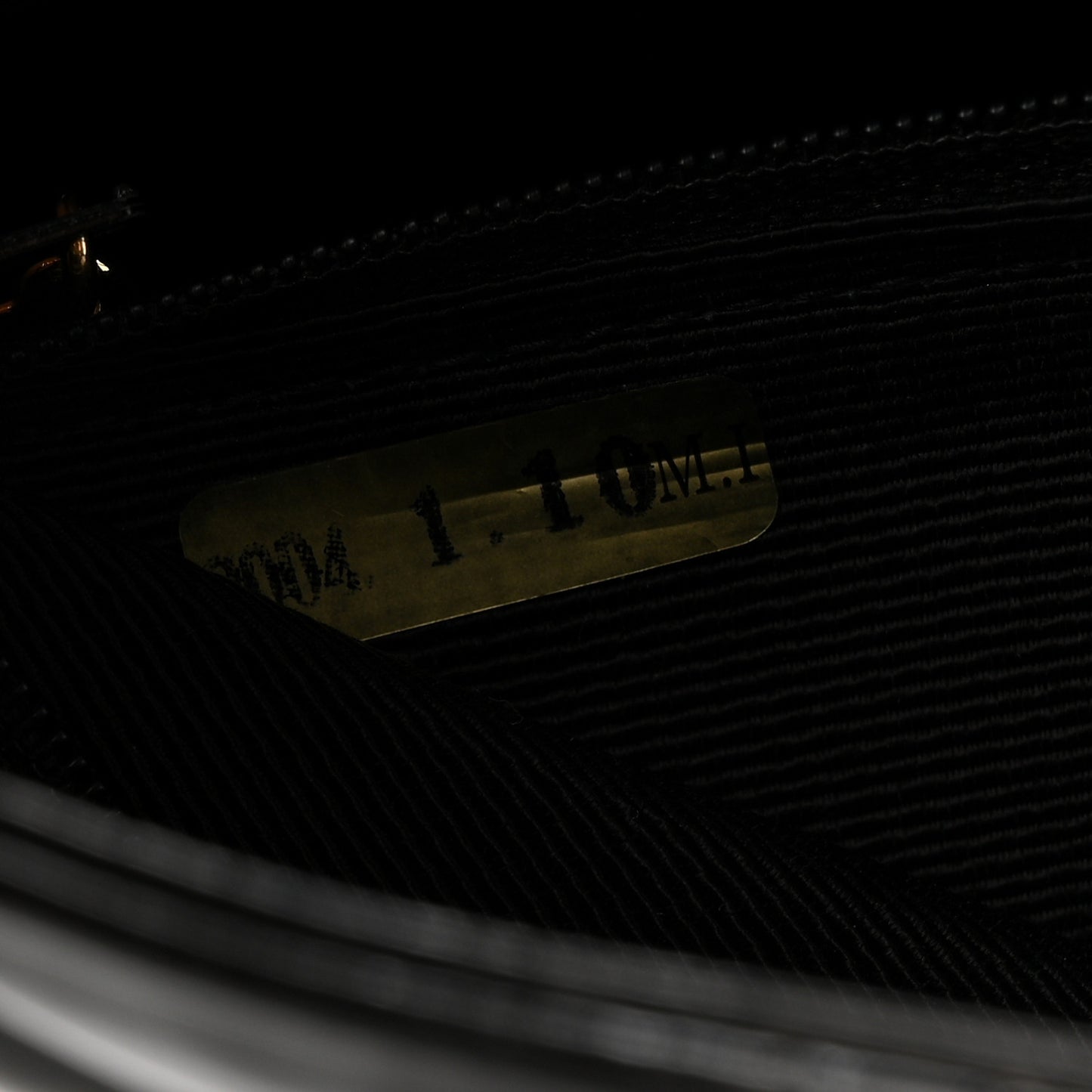 Patent Medallion Tote Black