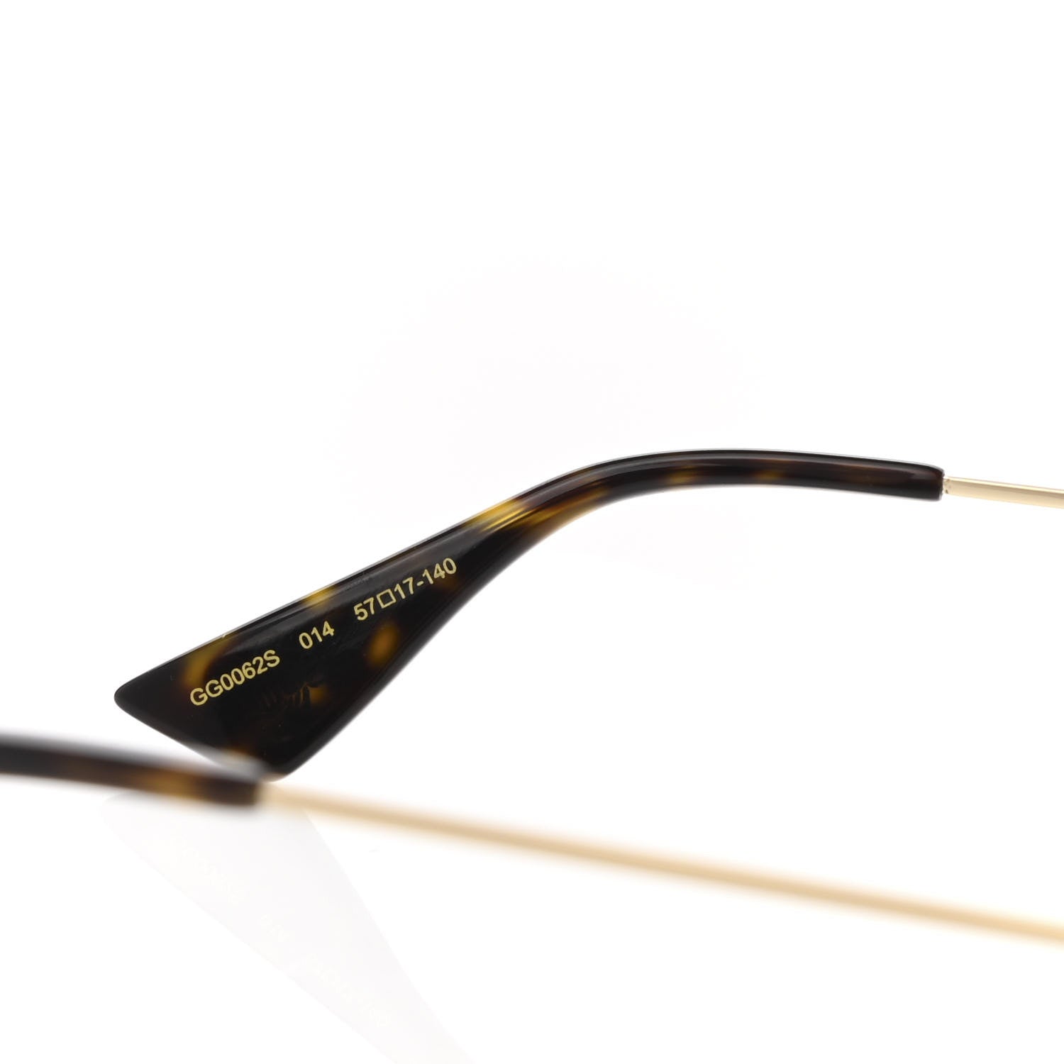 Gucci Web Aviator Sunglasses GG0062S Black 5 of 10