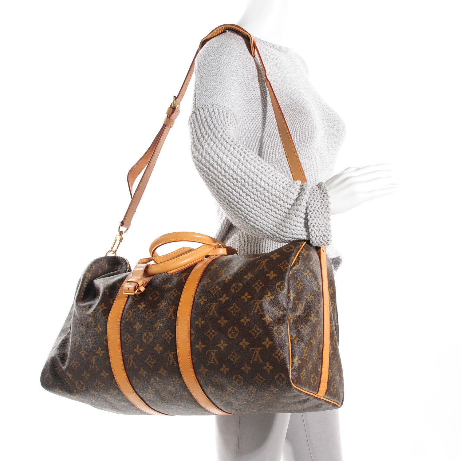 Louis Vuitton Monogram Keepall Bandouliere 50 2 of 7