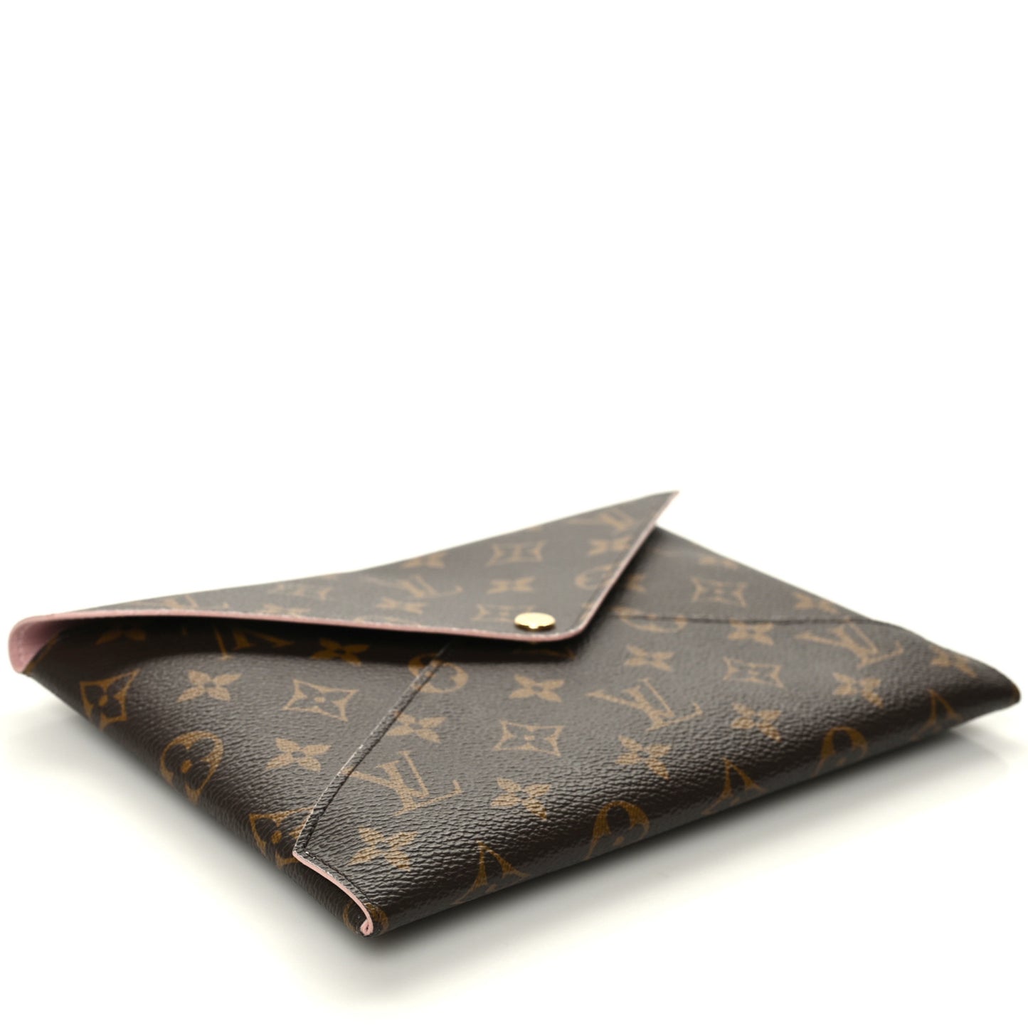 Monogram Large Kirigami Pochette Insert Rose Ballerine