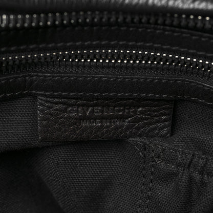 Givenchy Pebbled Calfskin Medium Pyramid Stud Pandora Black 6 of 10