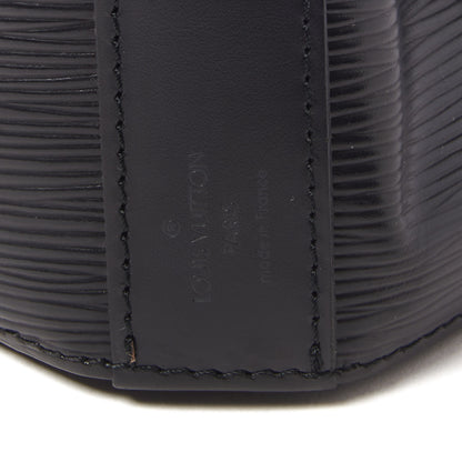 Louis Vuitton Epi Sac D'Epaule GM Black 9 of 9