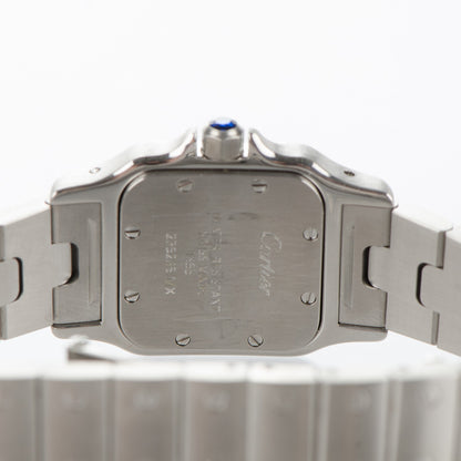 Cartier Stainless Steel 24mm Santos de Galbee Quartz Watch 6 of 9