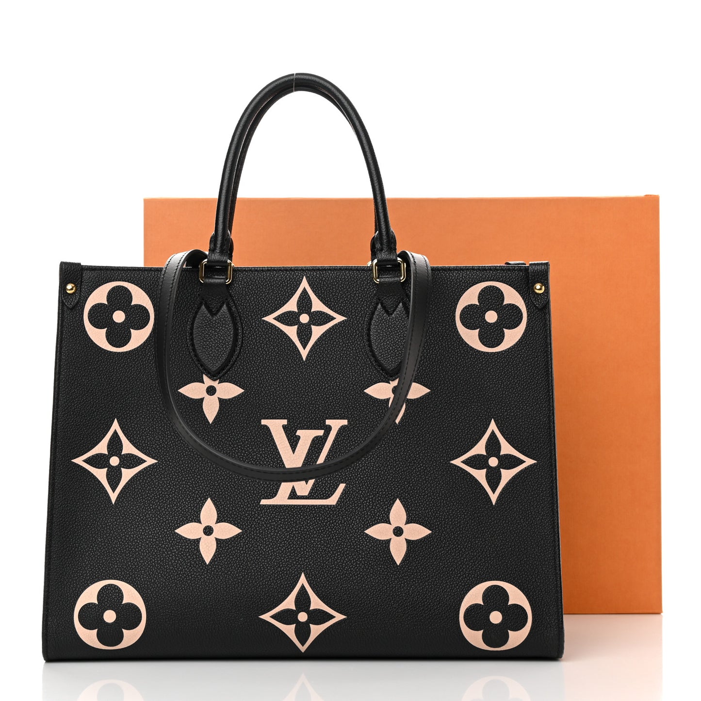 Empreinte Monogram Giant Onthego MM Black Beige