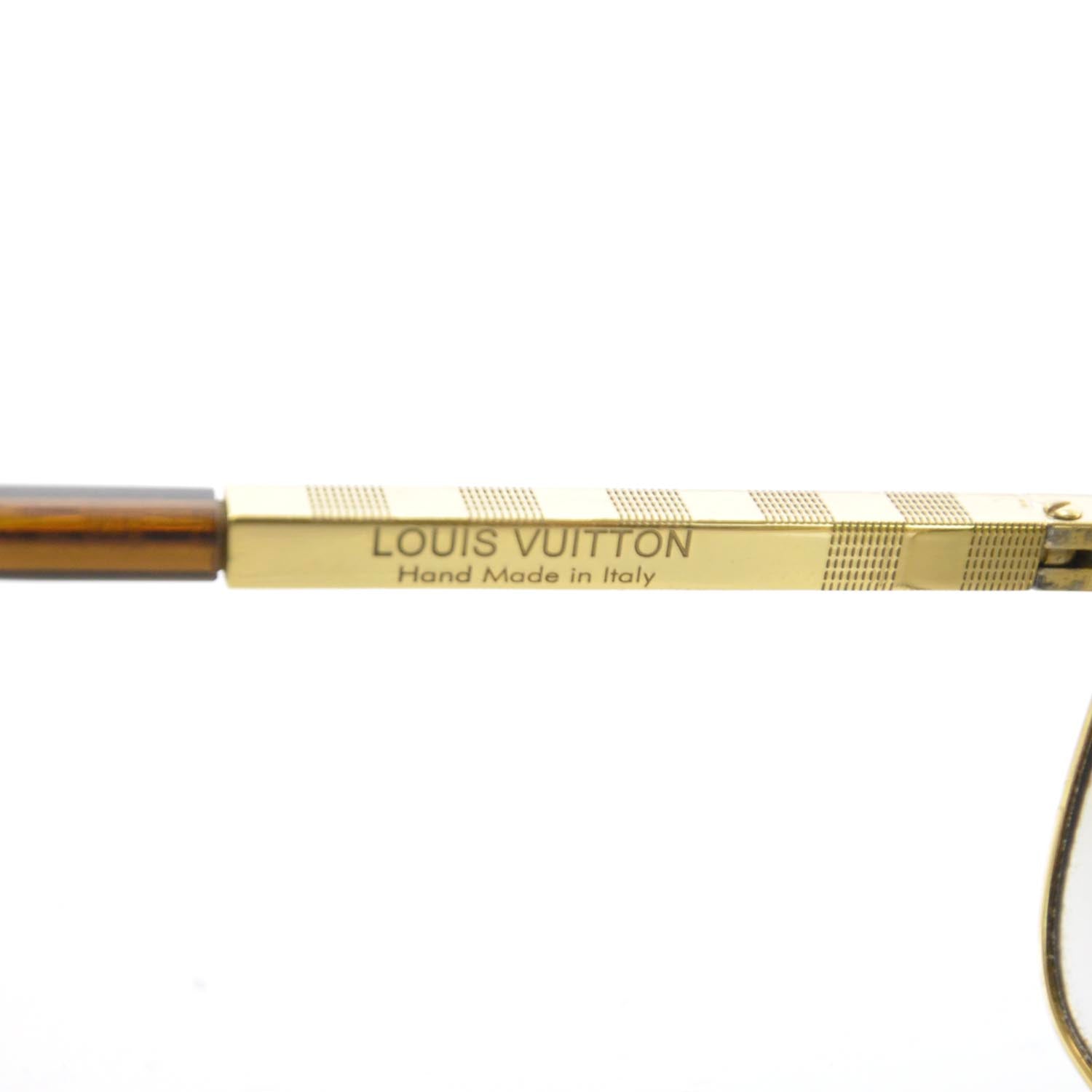 Louis Vuitton Attitude Pilote Sunglasses Gold 5 of 6