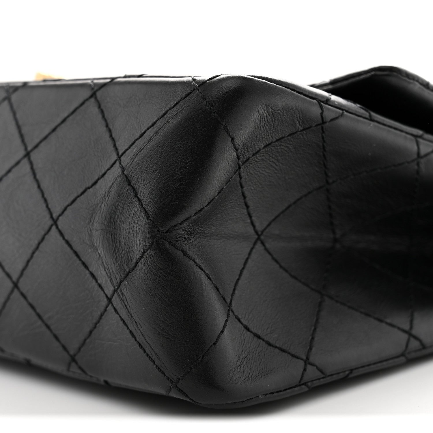 Chanel Aged Calfskin Quilted 2.55 Reissue 226 Flap Black 10 of 11
