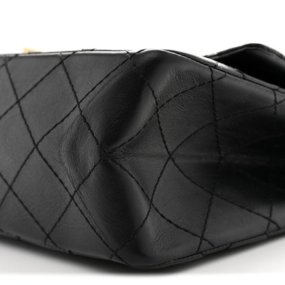 Chanel Aged Calfskin Quilted 2.55 Reissue 226 Flap Black 10 of 11