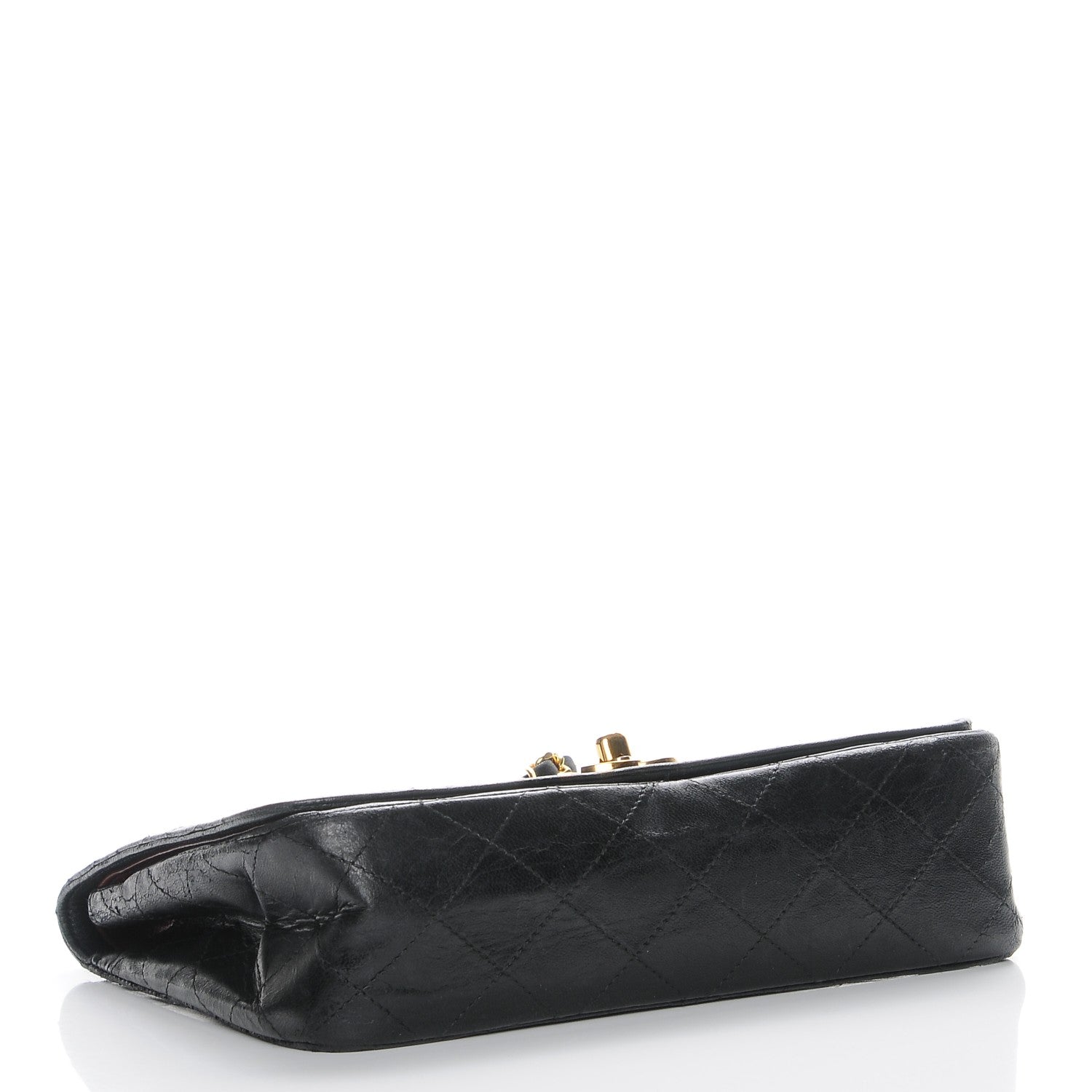 Chanel Lambskin Quilted Small Single Flap Black 5 of 9