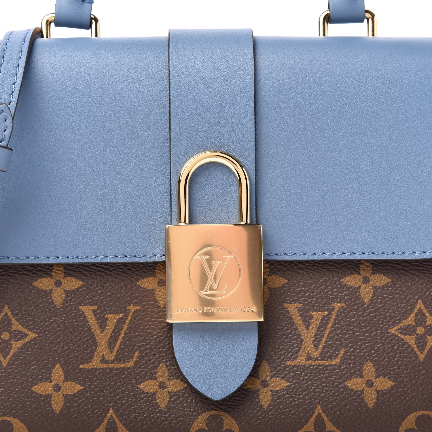 Louis Vuitton Monogram Locky BB Blue Jean 9 of 10