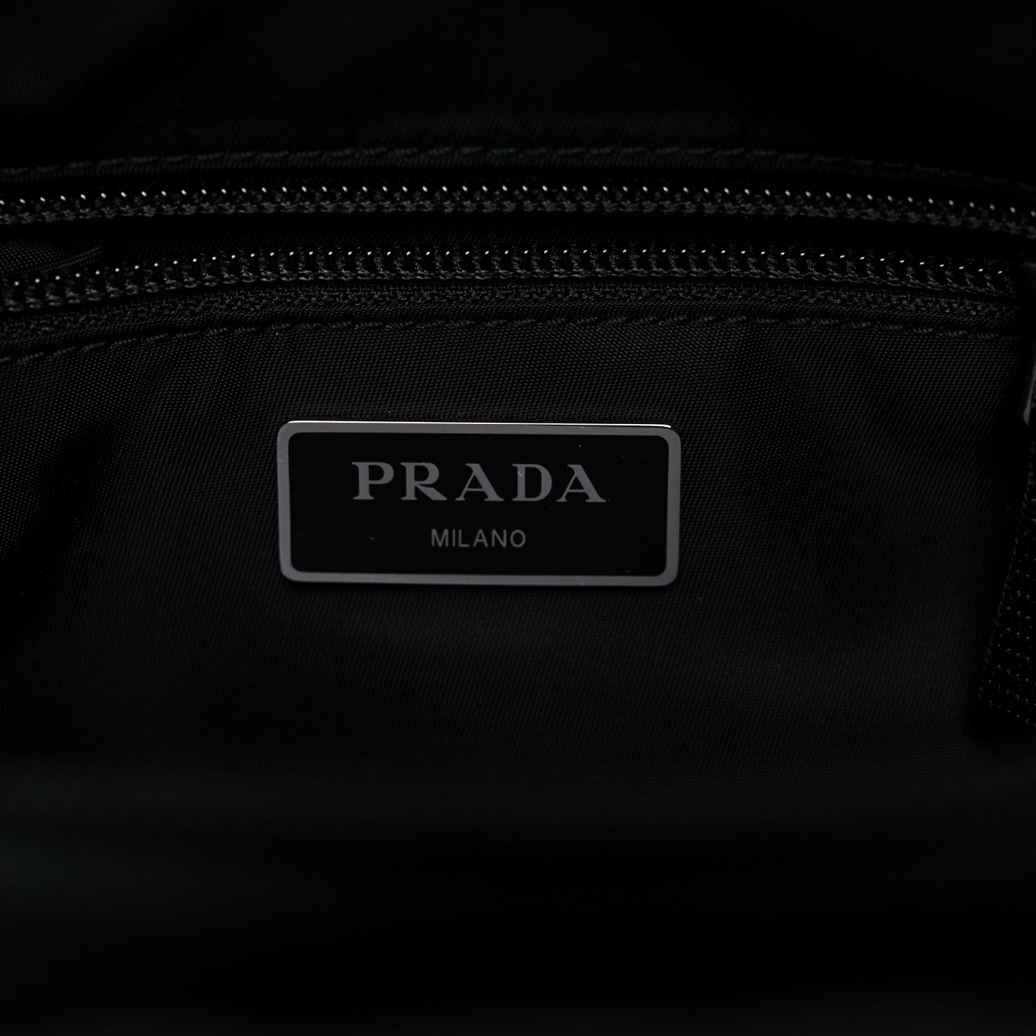 Prada Tessuto Nylon Belt Bag Black 5 of 9