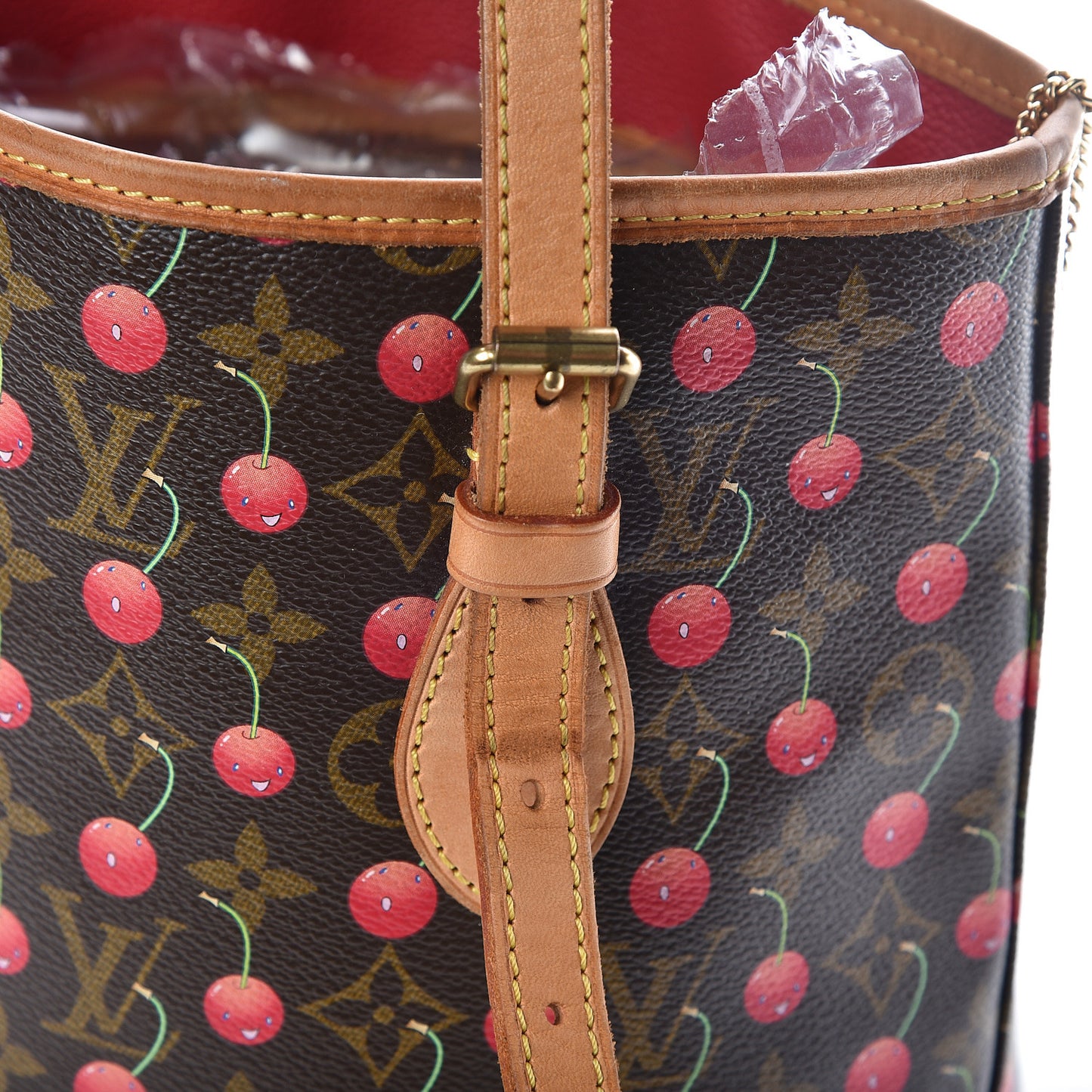 Monogram Cerises Bucket Bag