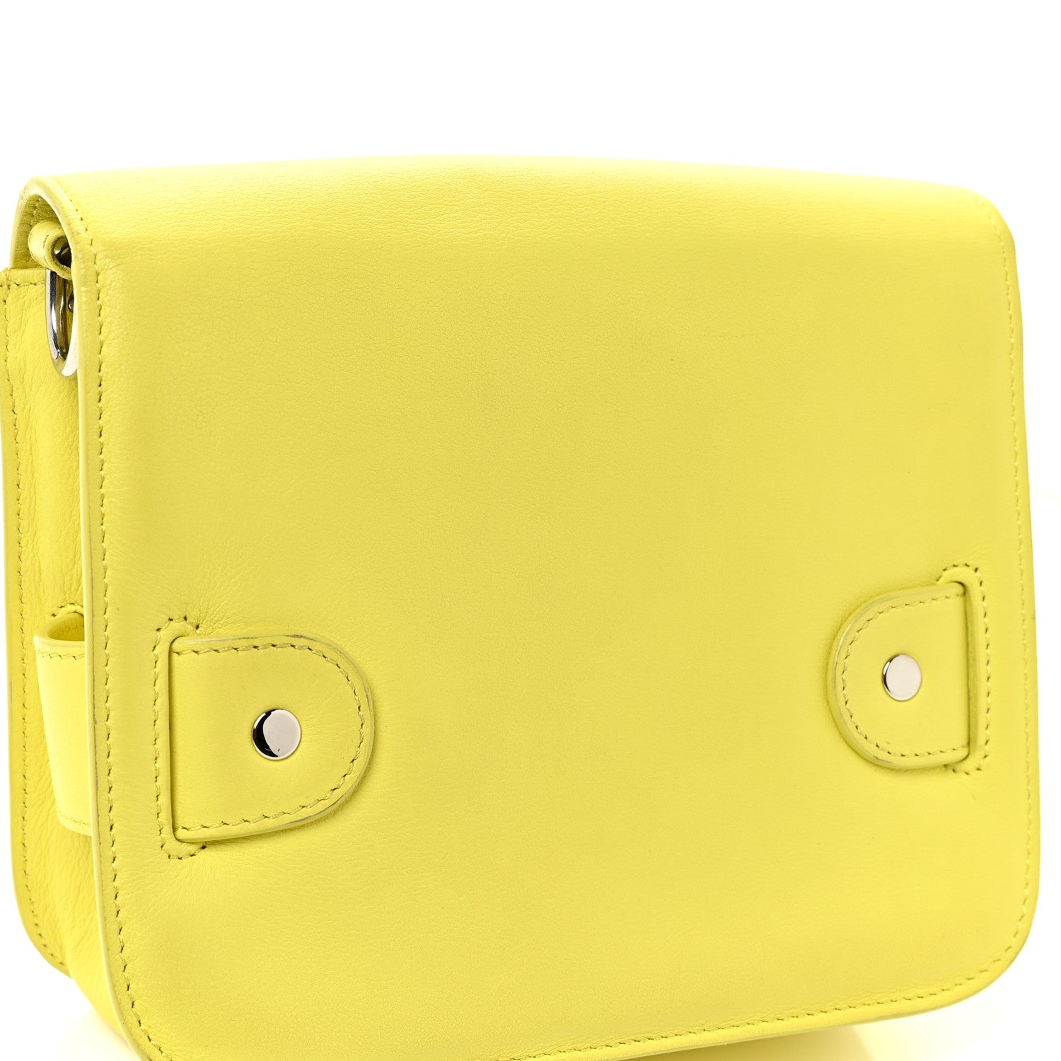 Proenza Schouler Calfskin Tiny PS11 Classic Shoulder Bag Lemon 29 of 29