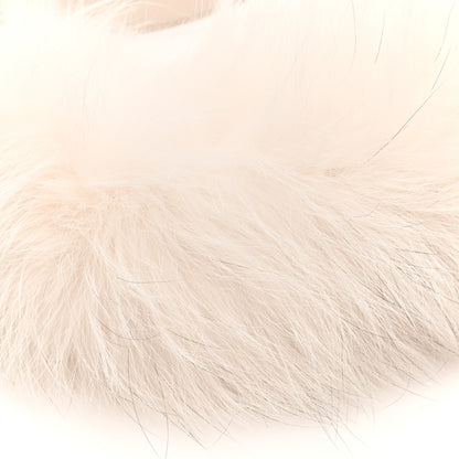 Fendi Fox Fur Vitello Fendi O'Lock Swing Camelia 10 of 10