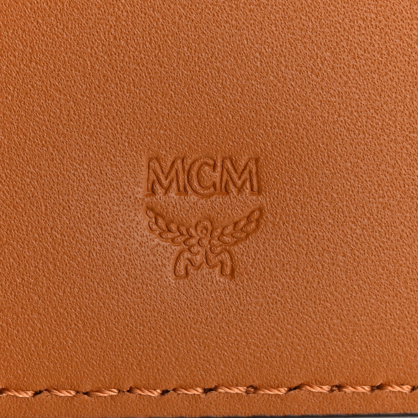 Visetos Mini Bi-Fold Card Wallet Cognac