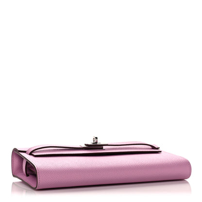 Hermes Epsom Kelly To Go Wallet Mauve Sylvestre 4 of 10