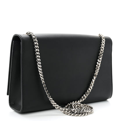 Saint Laurent Smooth Calfskin Medium Classic Monogram Kate Tassel Satchel Black 3 of 10