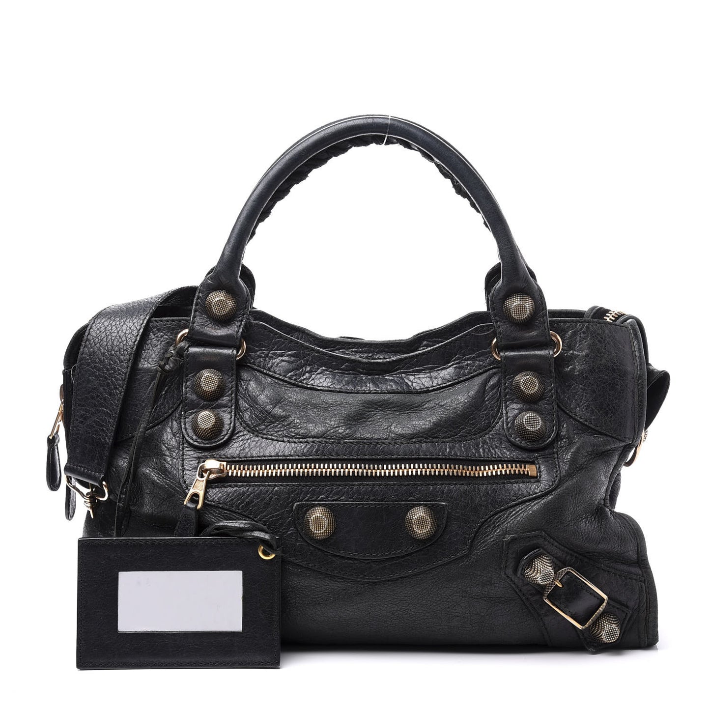 Agneau Giant 21 Rose Gold Hardware City Black