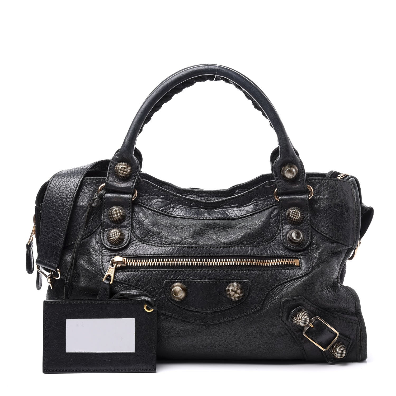 Balenciaga Agneau Giant 21 Rose Gold Hardware City Black 2 of 15