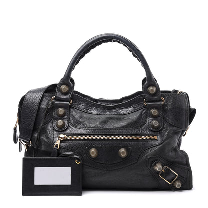 Balenciaga Agneau Giant 21 Rose Gold Hardware City Black 2 of 15