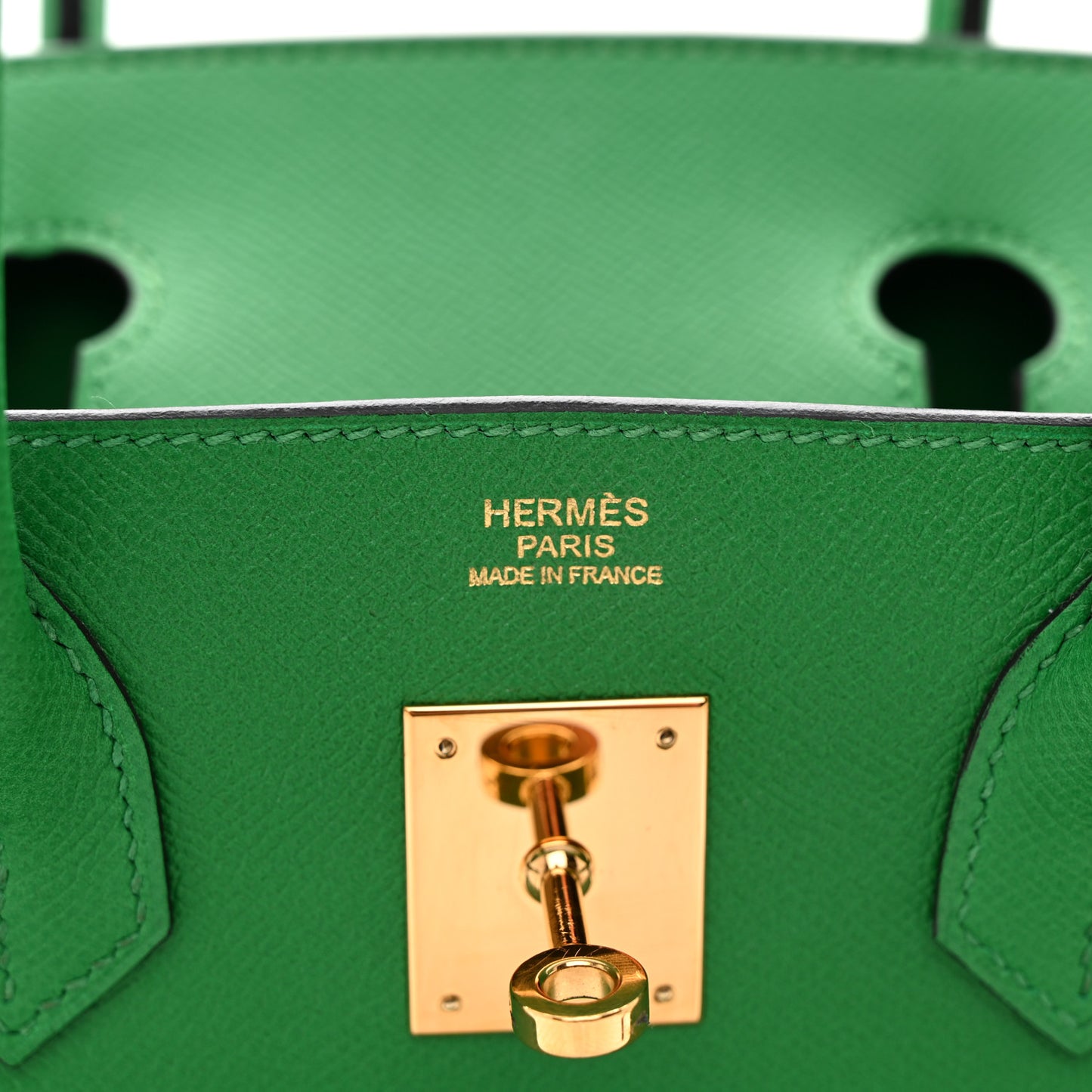 Epsom Birkin 30 Bambou