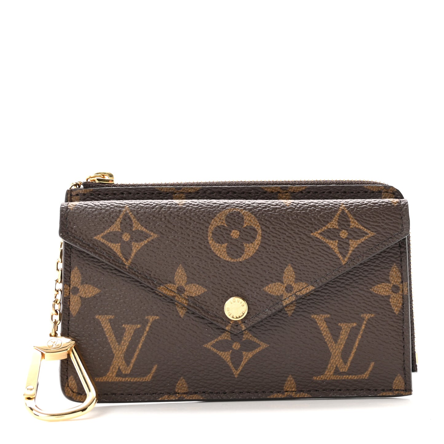 Monogram Recto Verso Card Holder Black