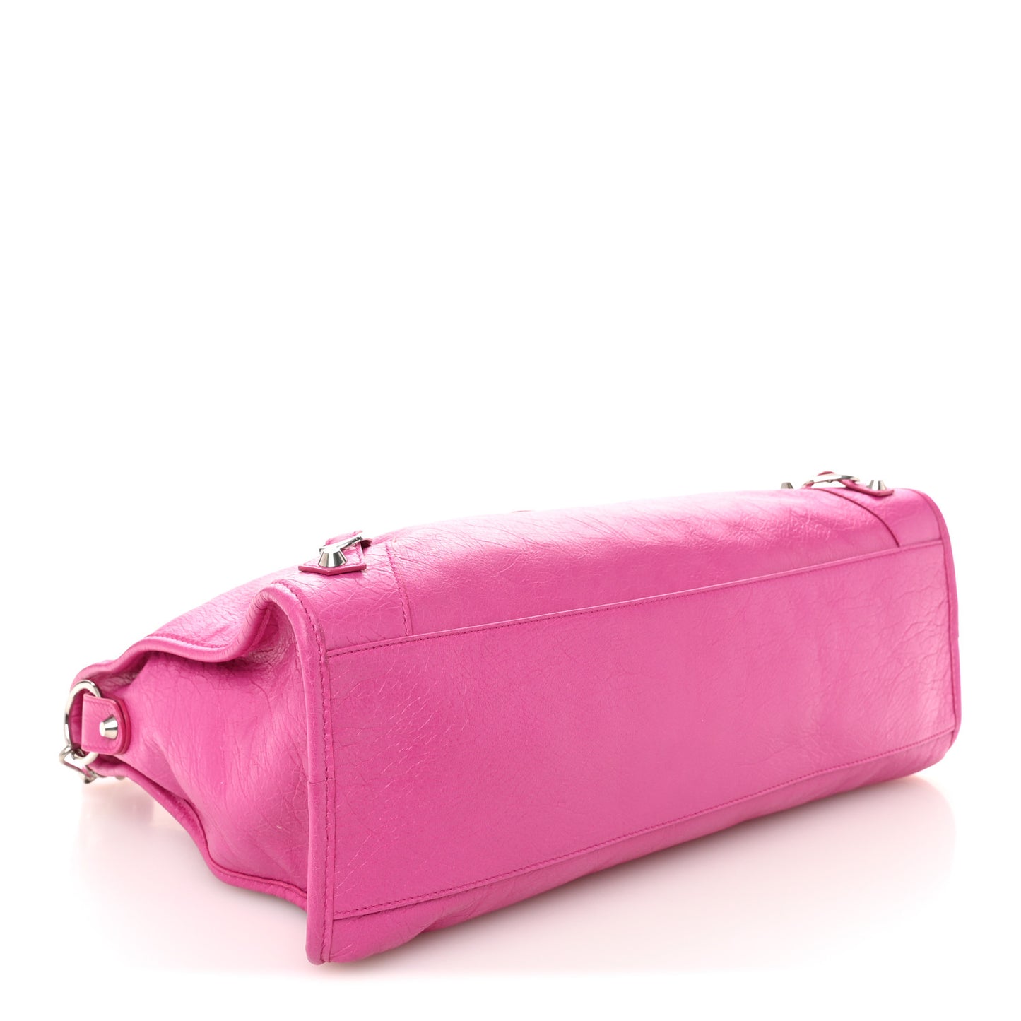 Agneau Classic Hardware Medium Le City Rose Magenta