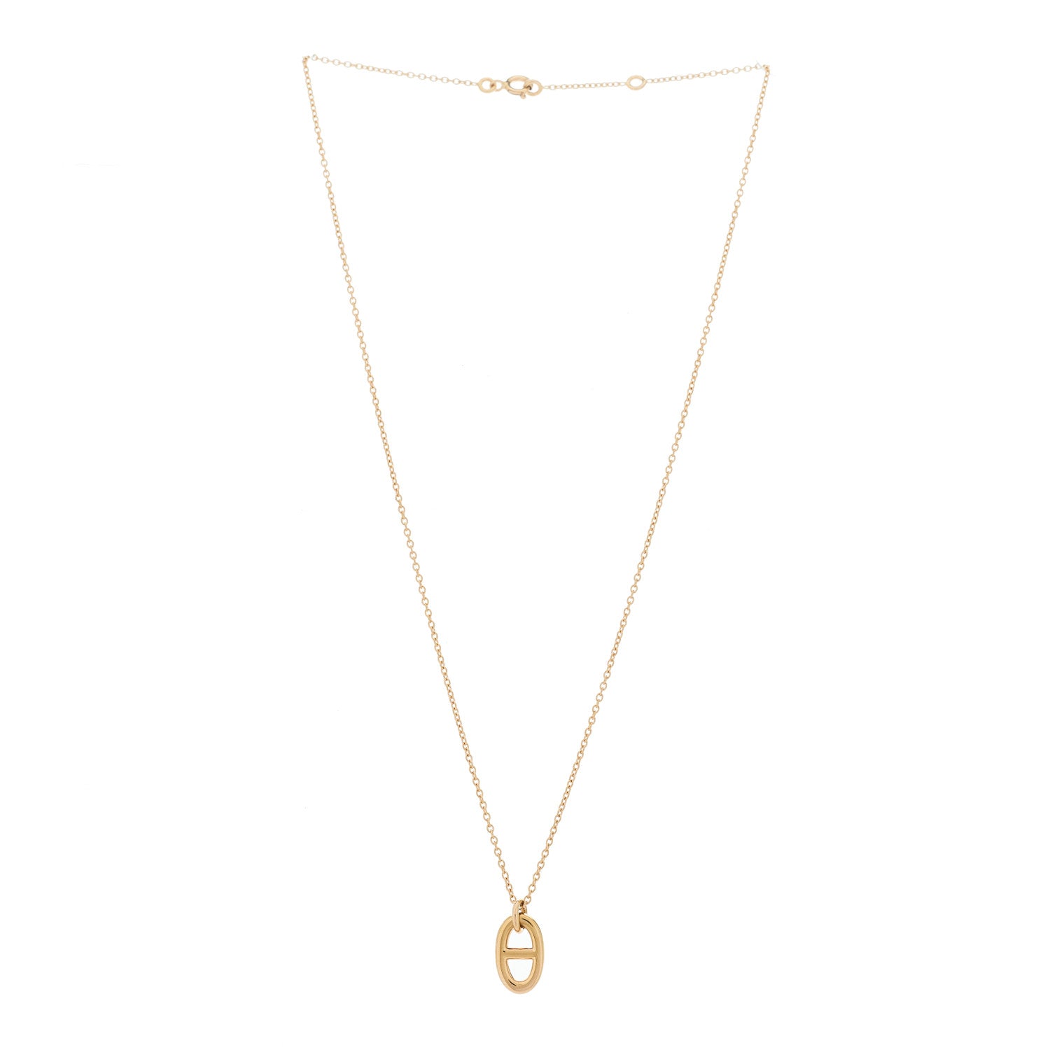 Hermes 18K Rose Gold PM Farandole Pendant Necklace 3 of 5