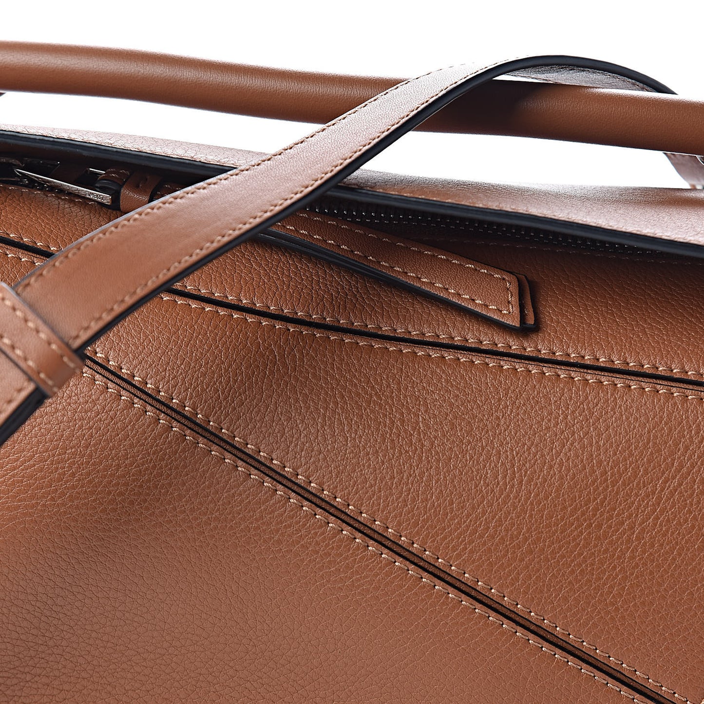 Calfskin Small Puzzle Bag Tan