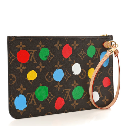 Louis Vuitton x YK Monogram Painted Dots Neverfull MM Pochette 3 of 8