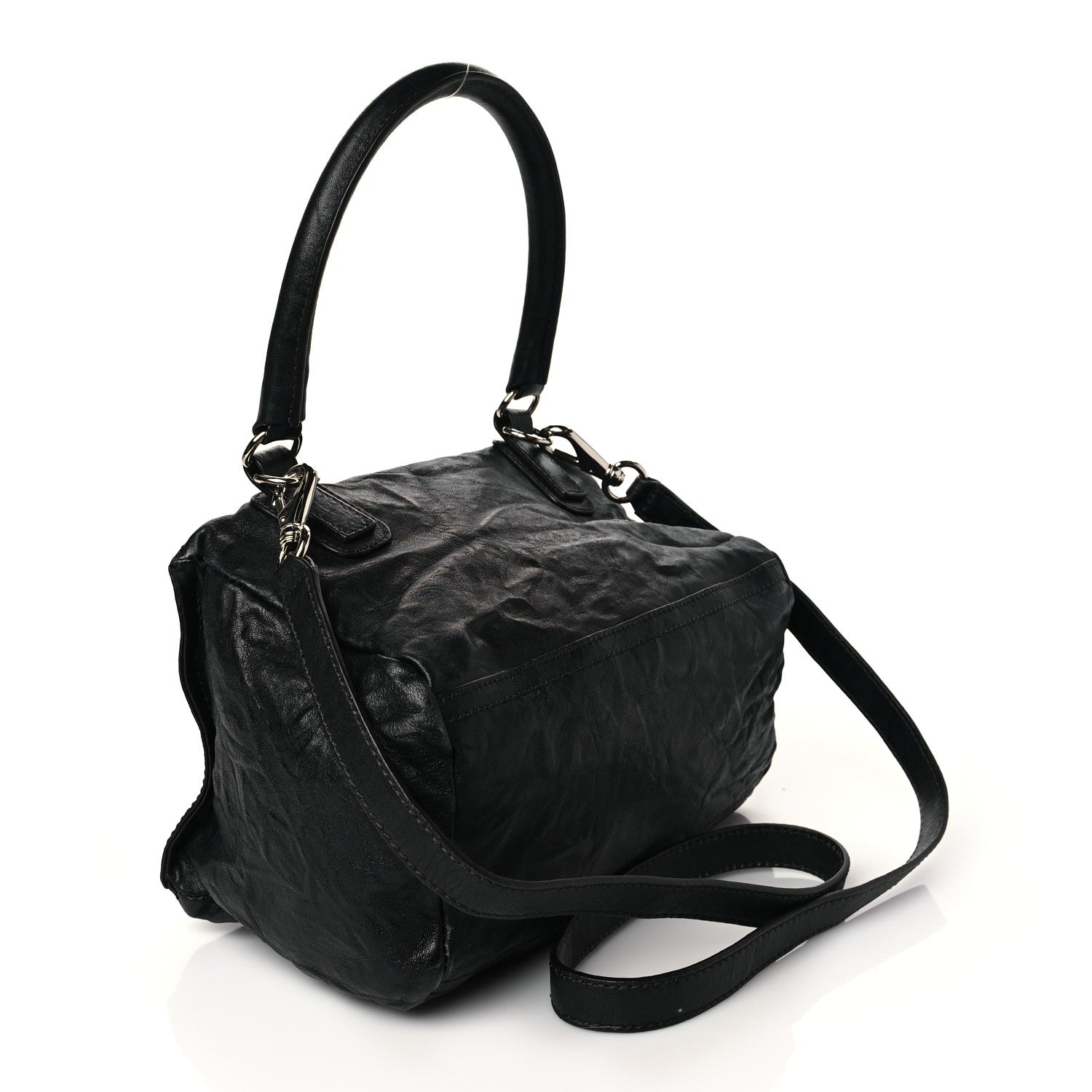 Givenchy Tumbled Sheepskin Medium Pandora Navy 3 of 8