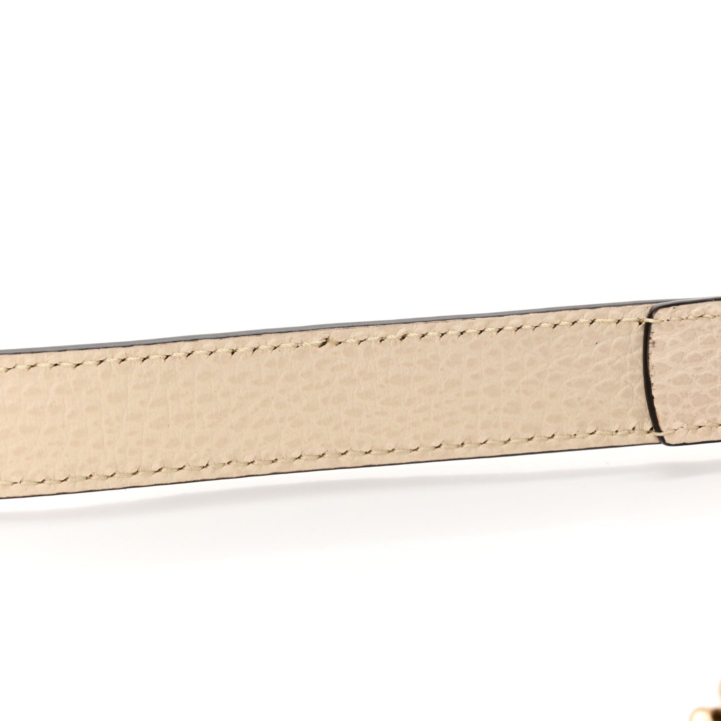 Dollar Calfskin Interlocking G Crossbody Bag Mystic White