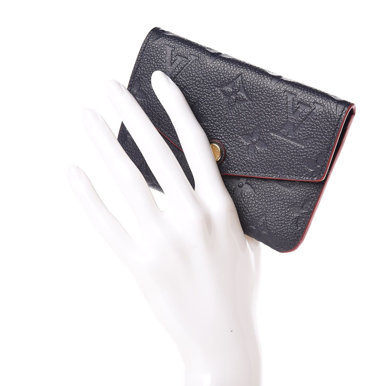 Louis Vuitton Empreinte Key Pouch Marine Rouge 2 of 9