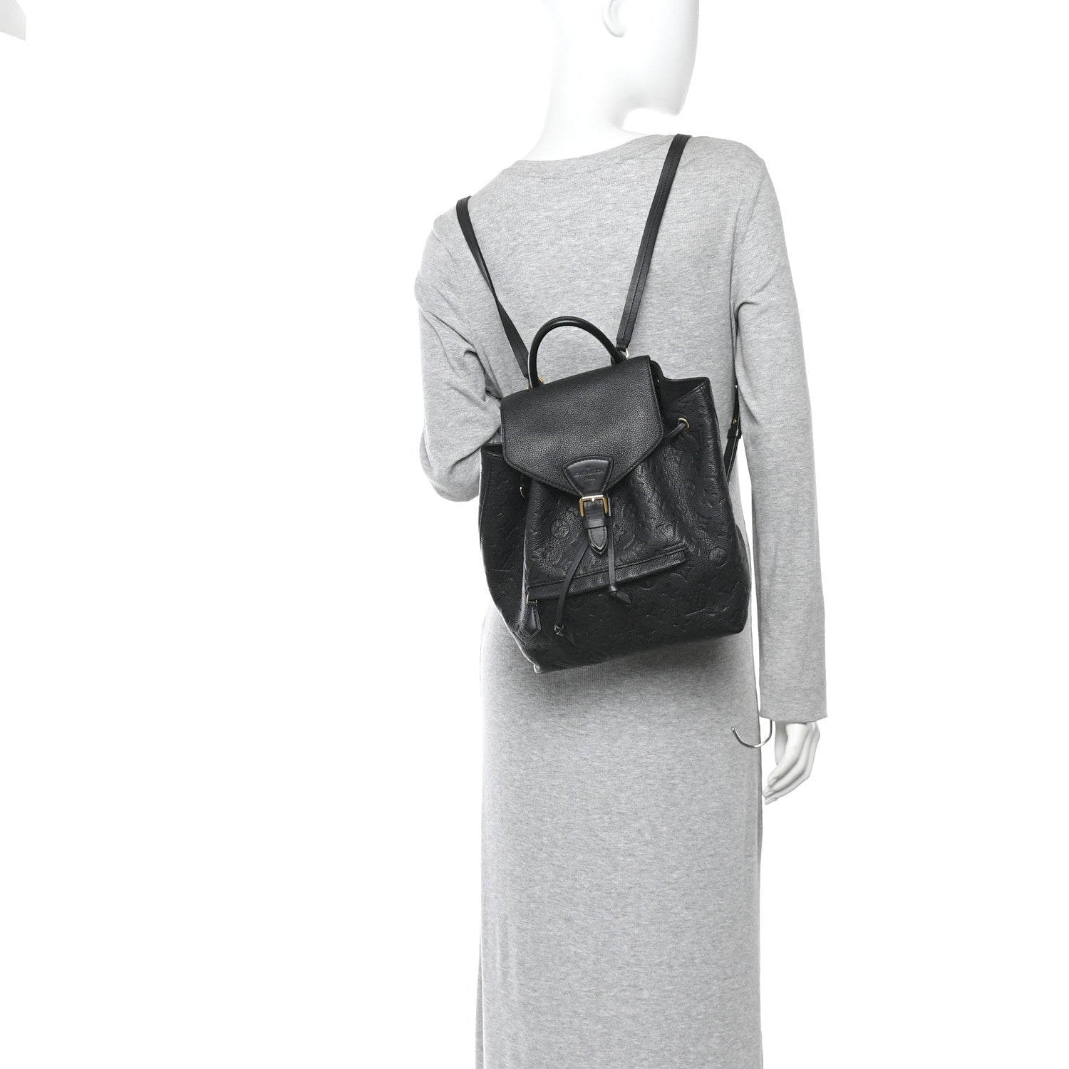 Louis Vuitton Empreinte Montsouris NM Backpack Black 2 of 9