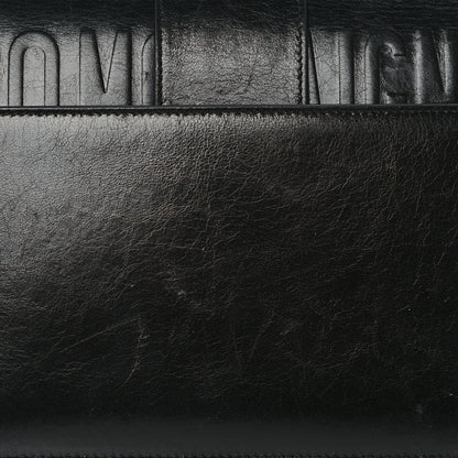 Christian Dior Crinkled Lambskin 30 Montaigne Flap Bag Black 9 of 9