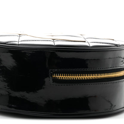 Chanel Patent CC Round Vanity Case Black 11 of 11