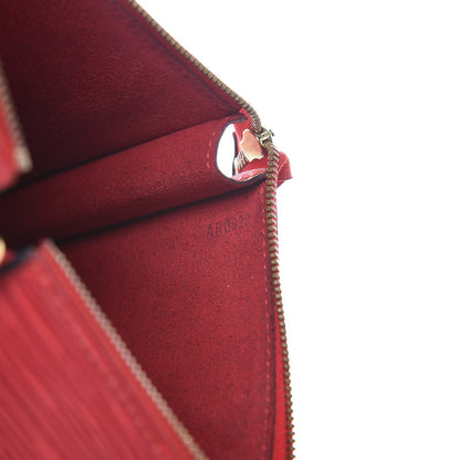 Louis Vuitton Epi Pochette Accessories 24 Castillan Red 6 of 8