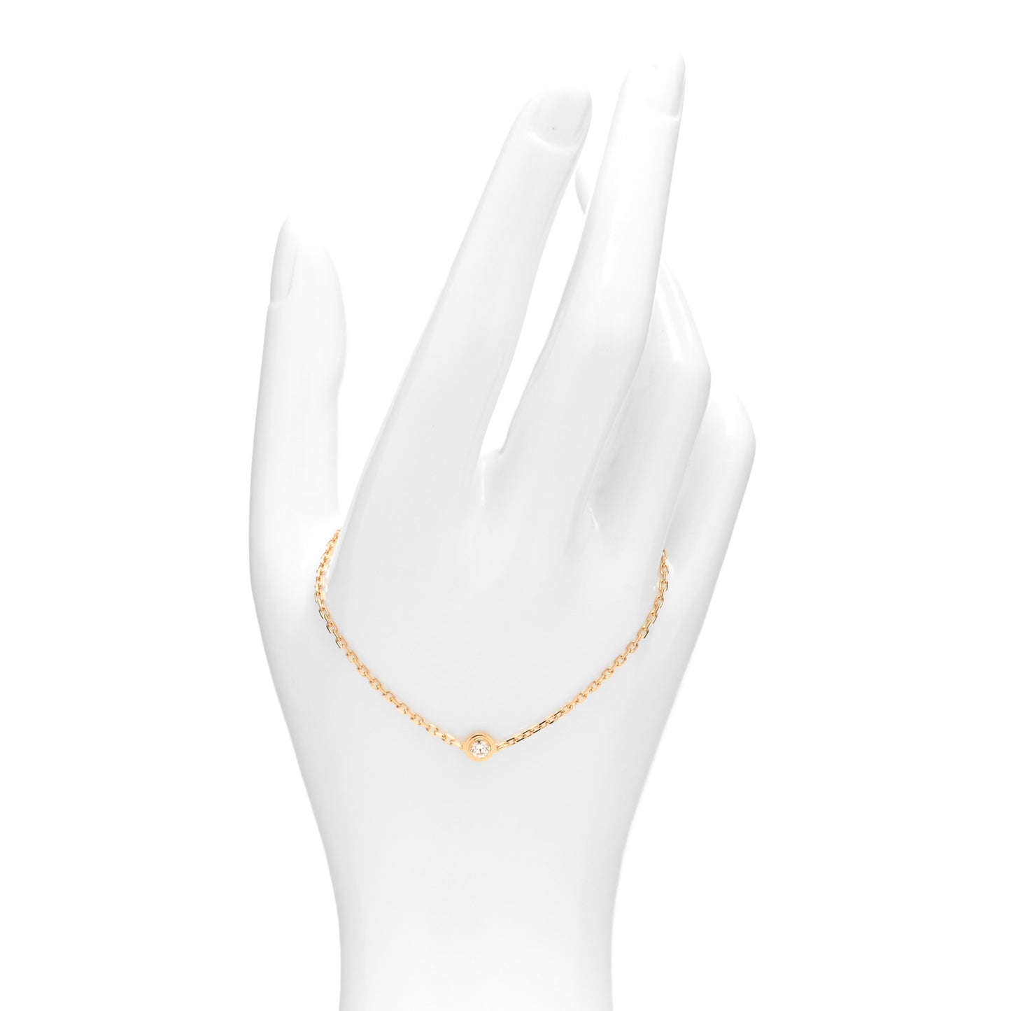 18K Pink Gold Diamond SM D'Amour Bracelet
