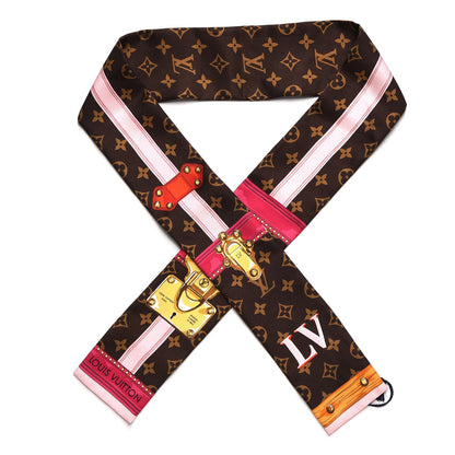 Louis Vuitton Silk Monogram Summer Trunks Bandeau Brown 1 of 7