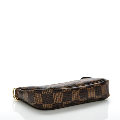Louis Vuitton Damier Ebene Mini Pochette Accessories 4 of 8