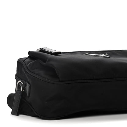Prada Tessuto Nylon Saffiano Belt Bag Black 13 of 18