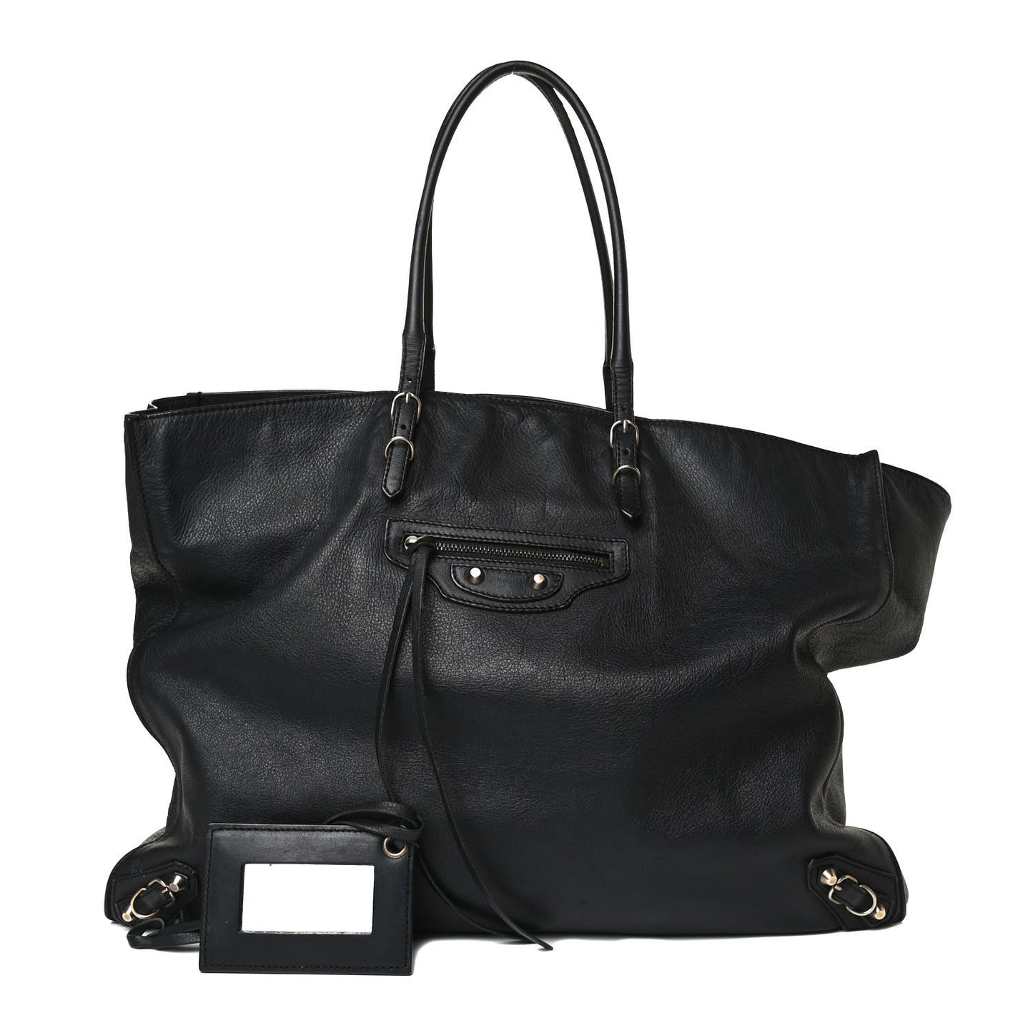 Veau Papier A4 Tote Black