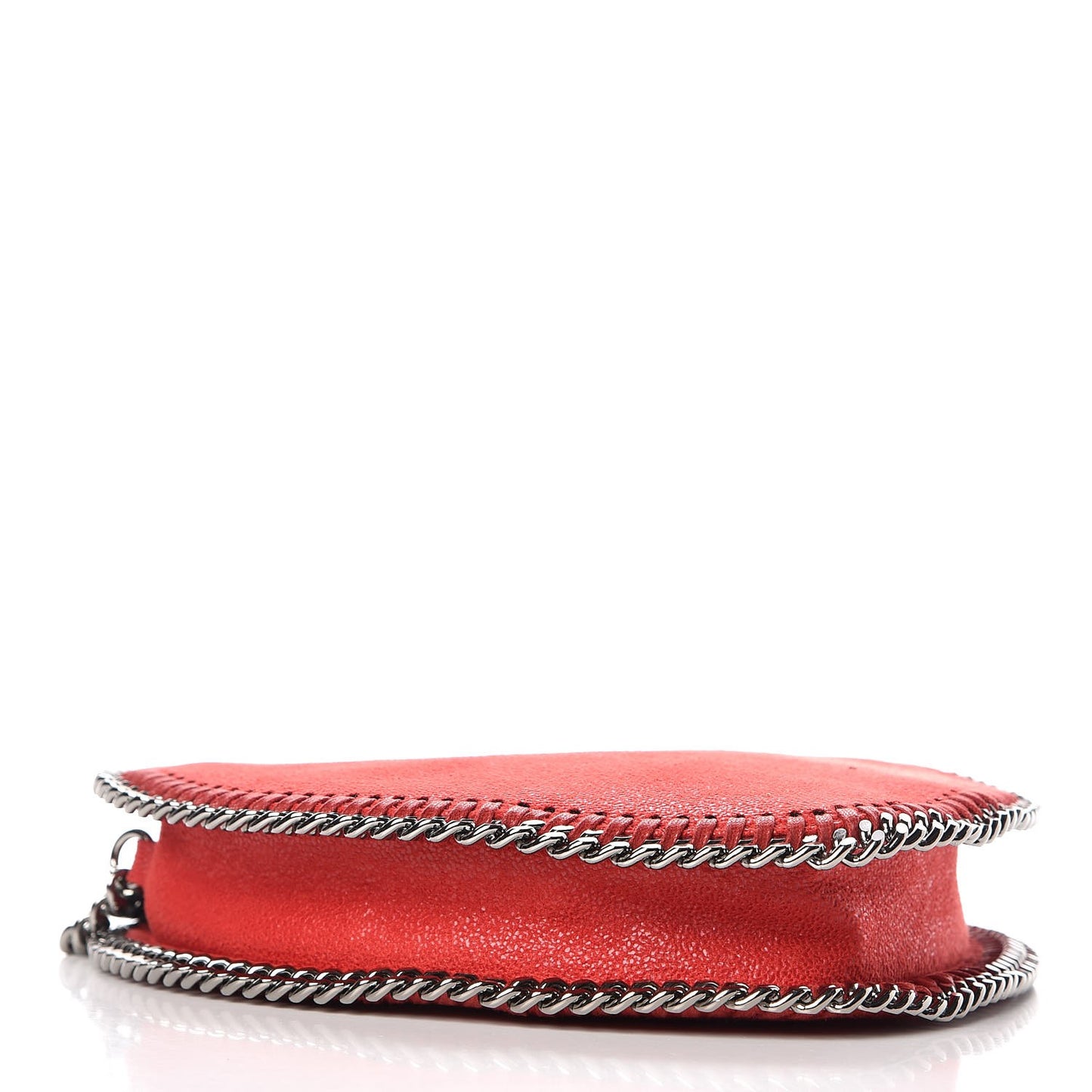 Shaggy Deer Falabella Heart Crossbody Bag Red