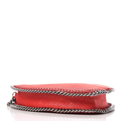 Stella McCartney Shaggy Deer Falabella Heart Crossbody Bag Red 4 of 10