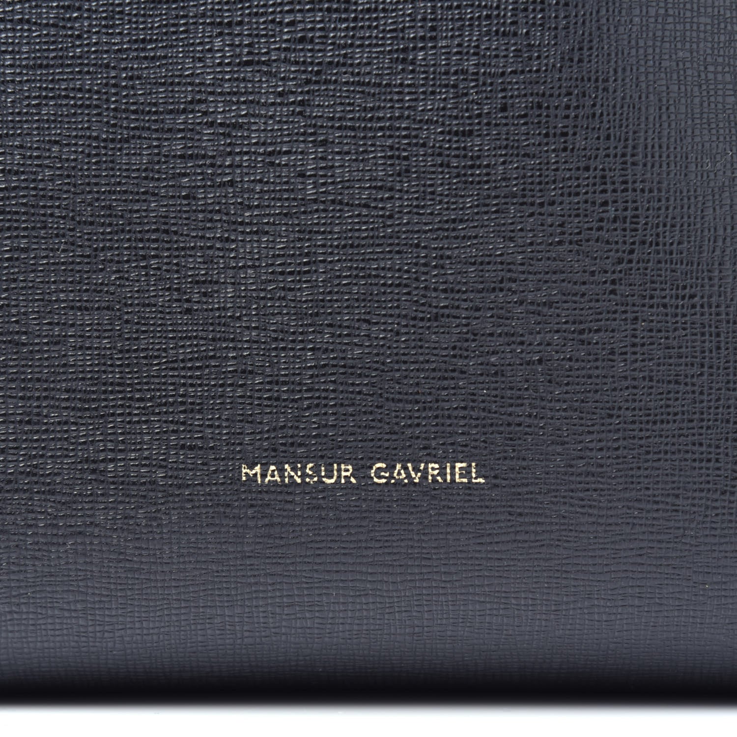 Mansur Gavriel Saffiano Bucket Bag Black Flamma 6 of 8