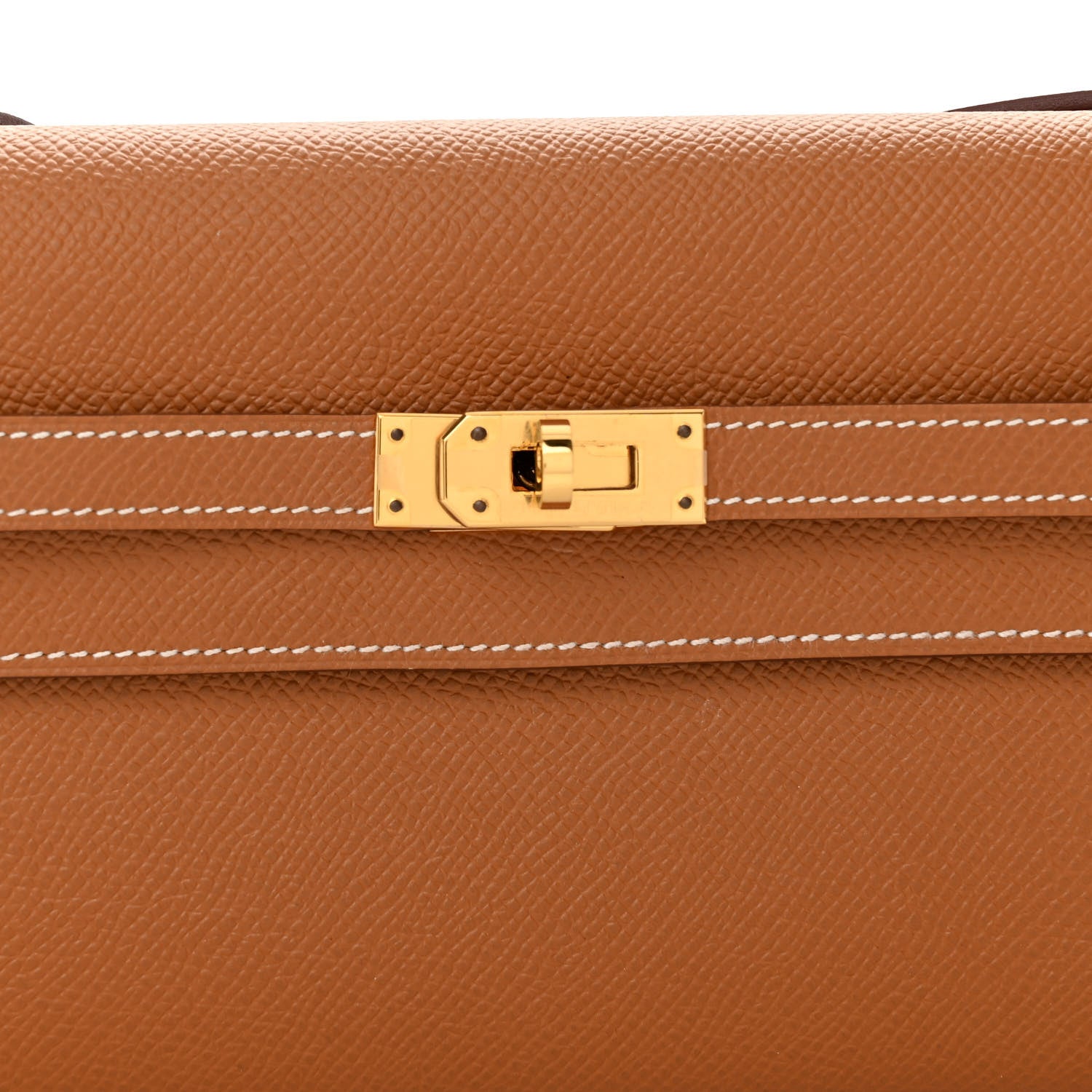 Hermes Epsom Kelly Wallet To Go Gold 8 of 10