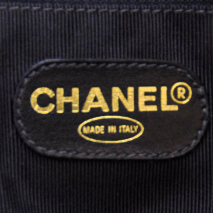 Chanel Caviar Shopper Tote Navy Blue 8 of 10