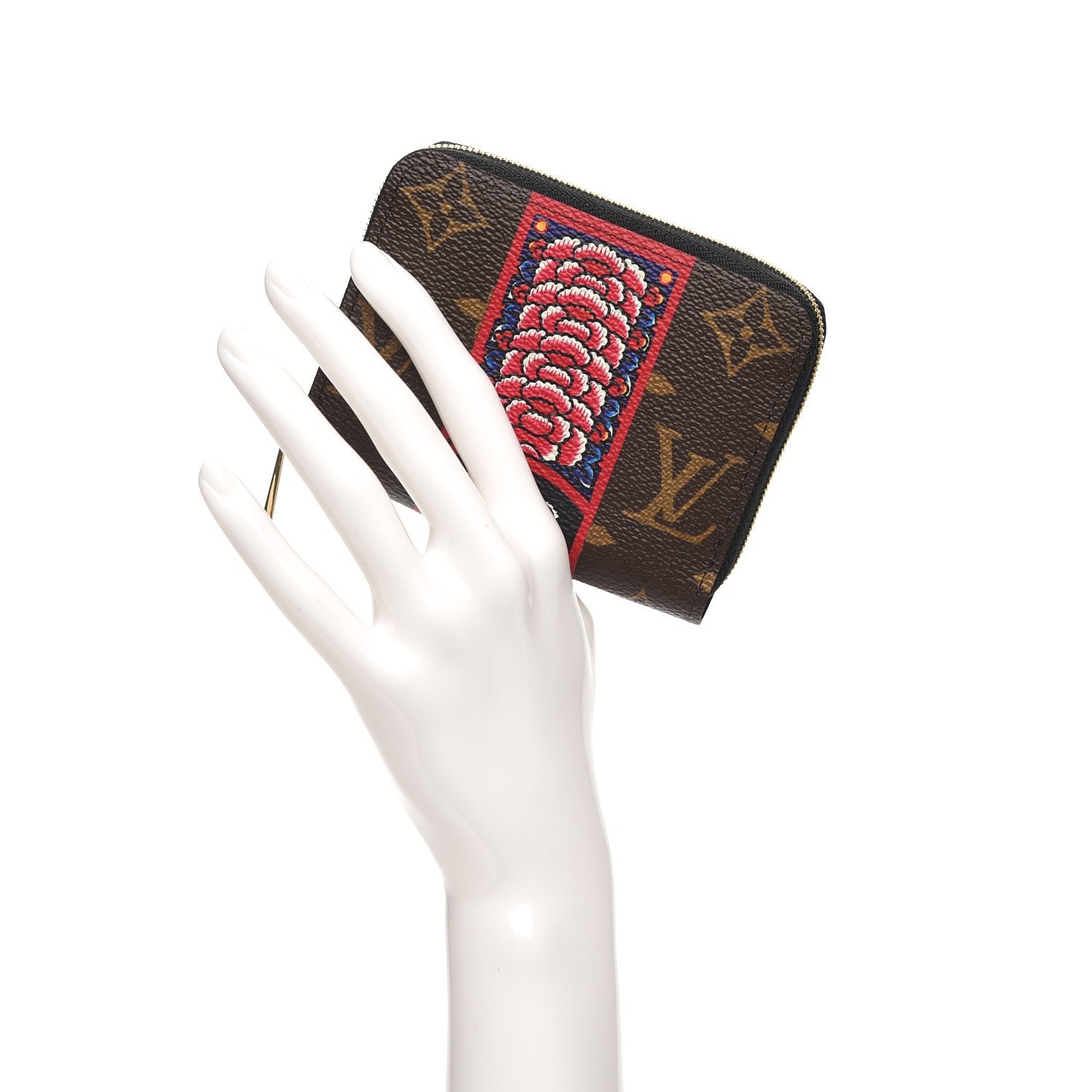 Louis Vuitton Monogram Kabuki Zippy Coin Purse 2 of 7